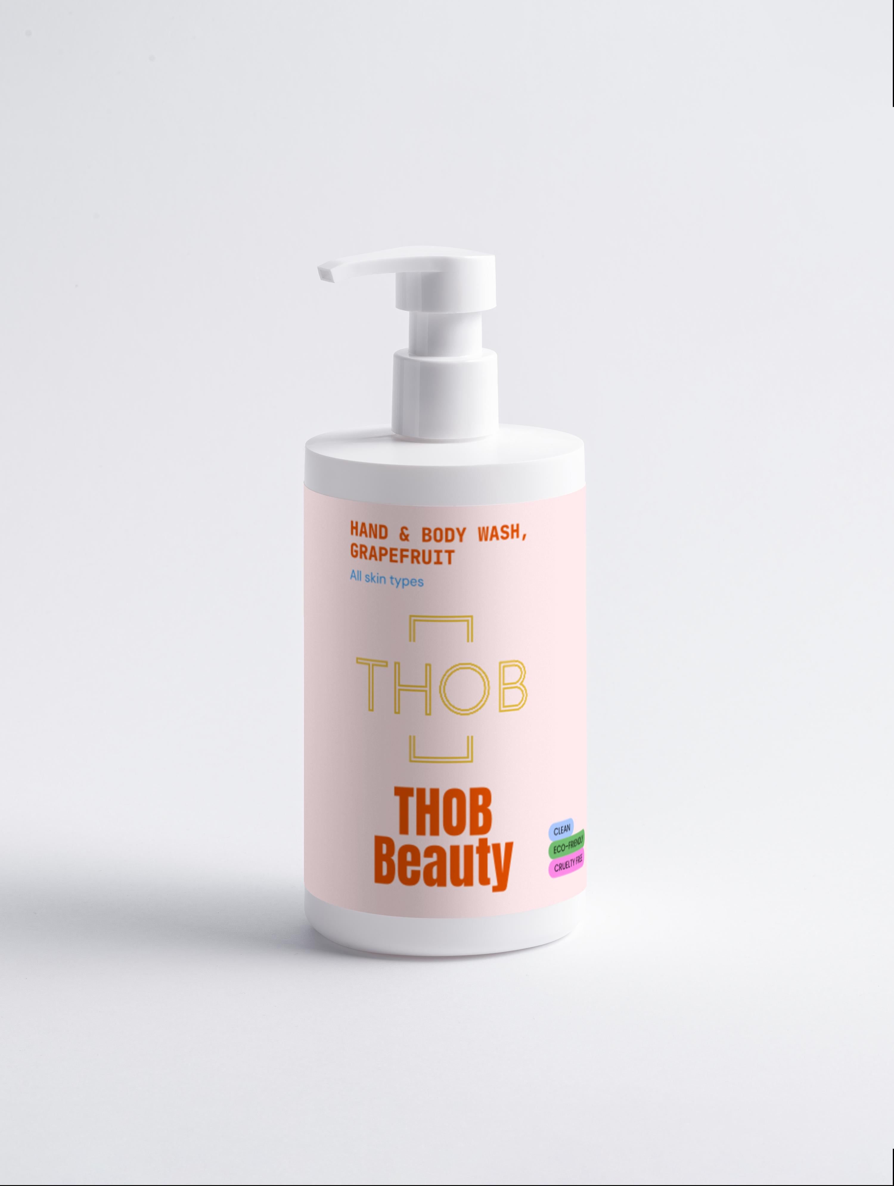 THOB Beauty Hand & Body Wash, Grapefruit