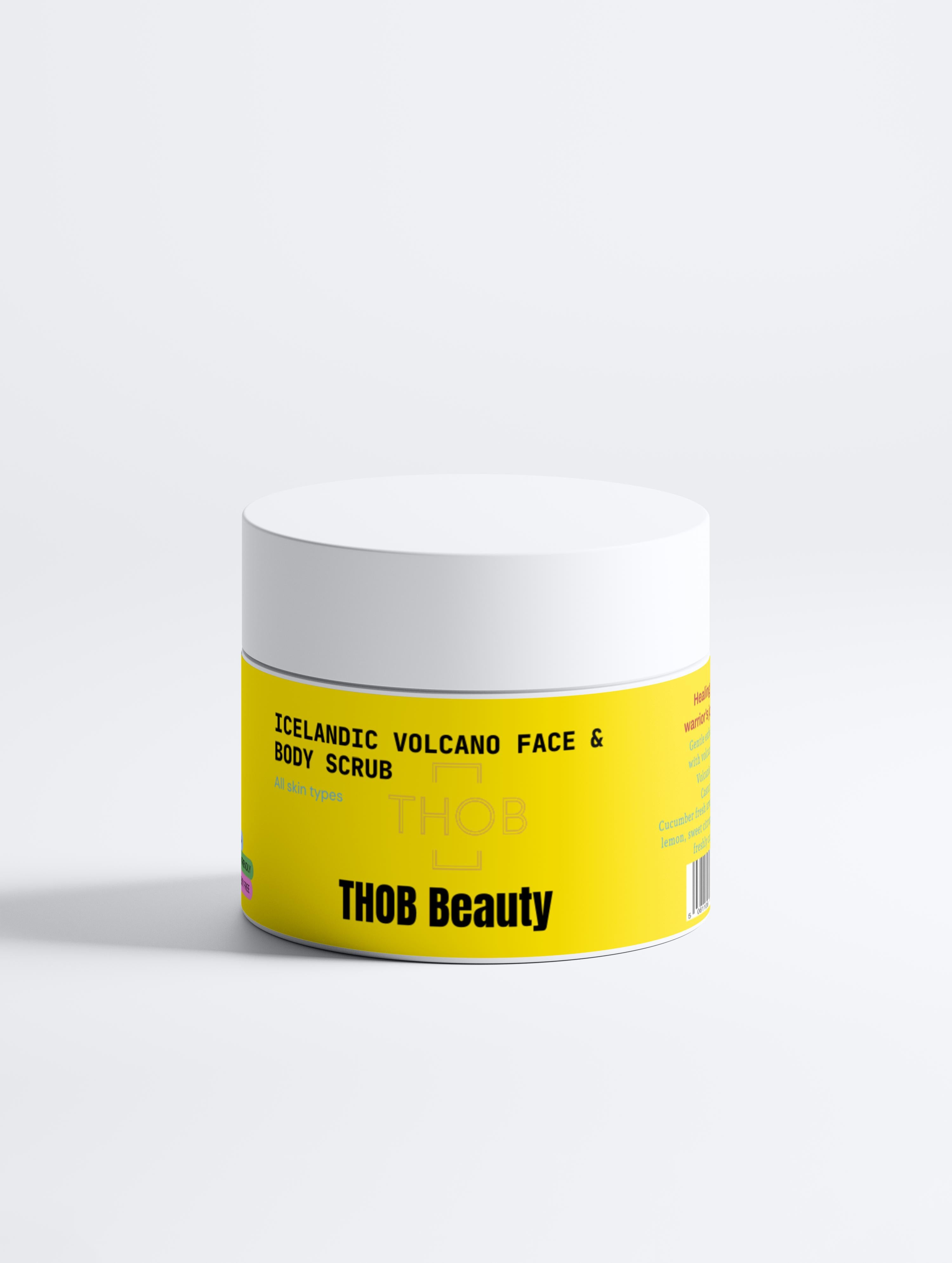 THOB Beauty Icelandic Volcano Face & Body Scrub