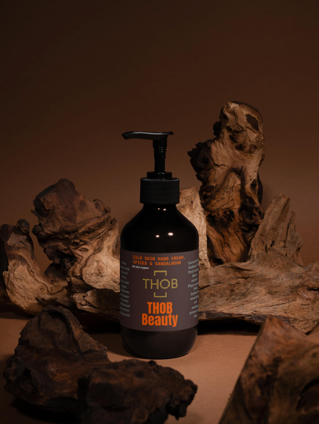 THOB Beauty Silk Skin Hand Cream, Spices & Sandalwood