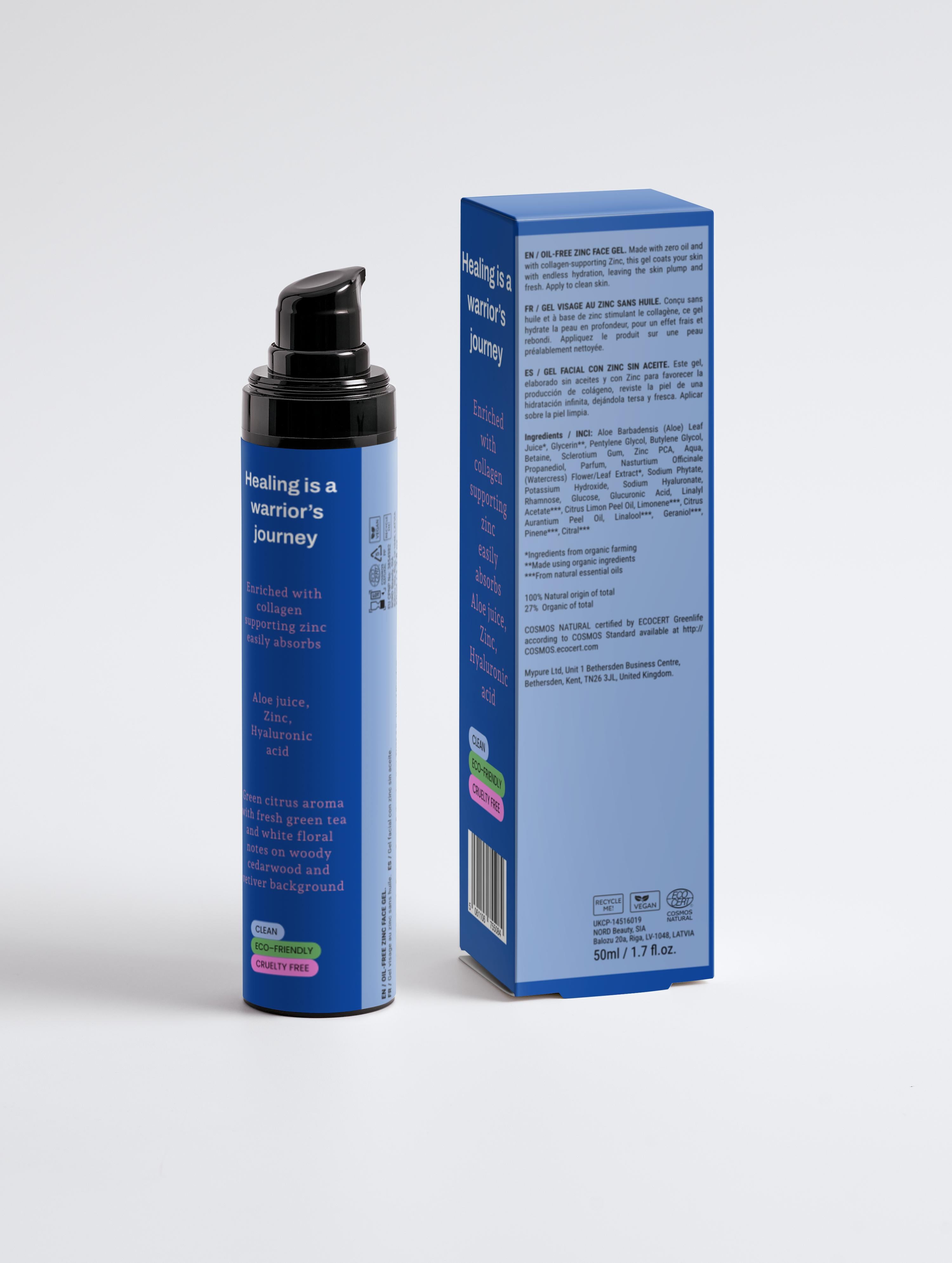THOB Beauty Oil-Free Zinc Face Gel for Men