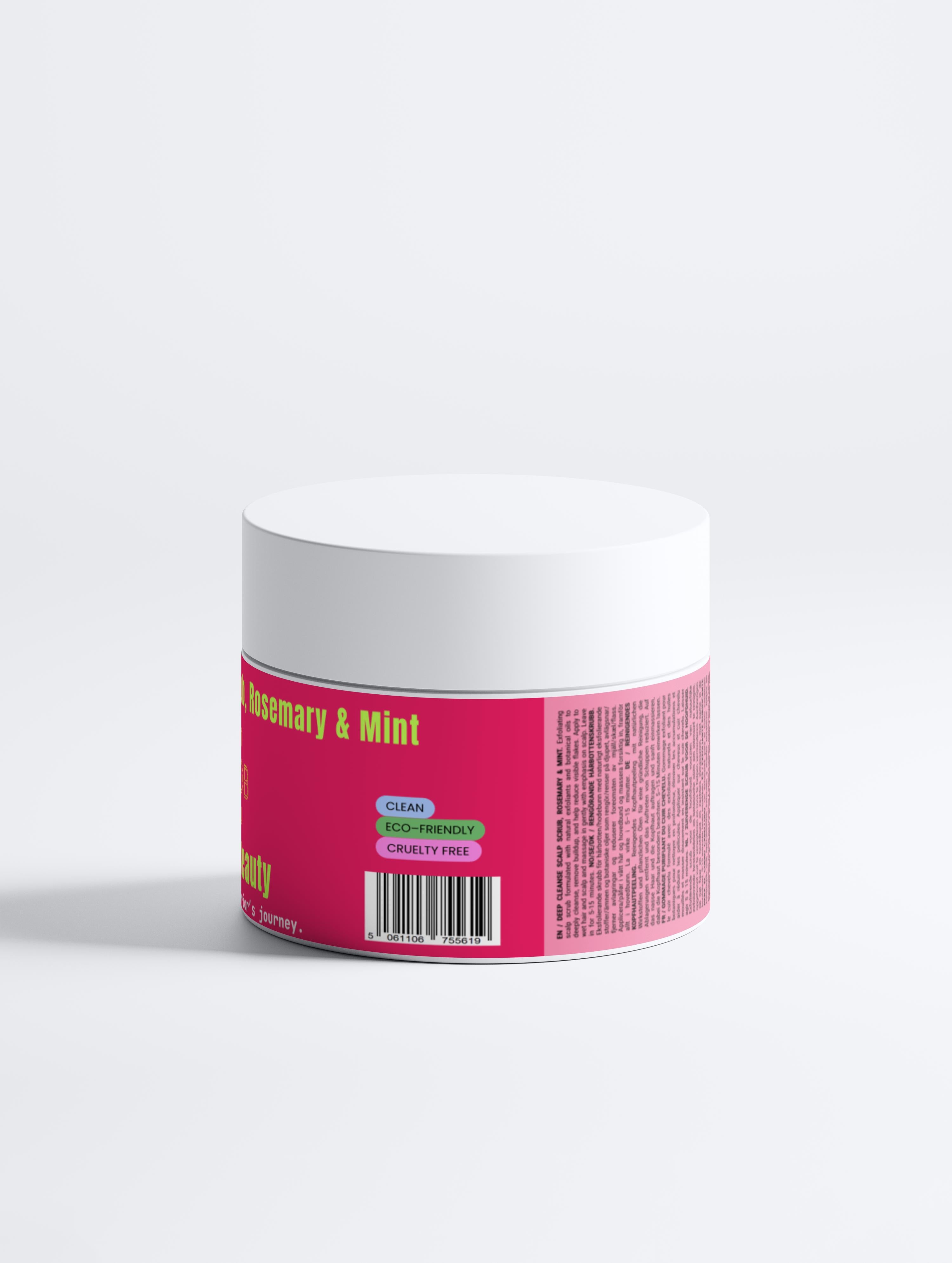 THOB Beauty Deep Cleanse Scalp Scrub, Rosemary & Mint