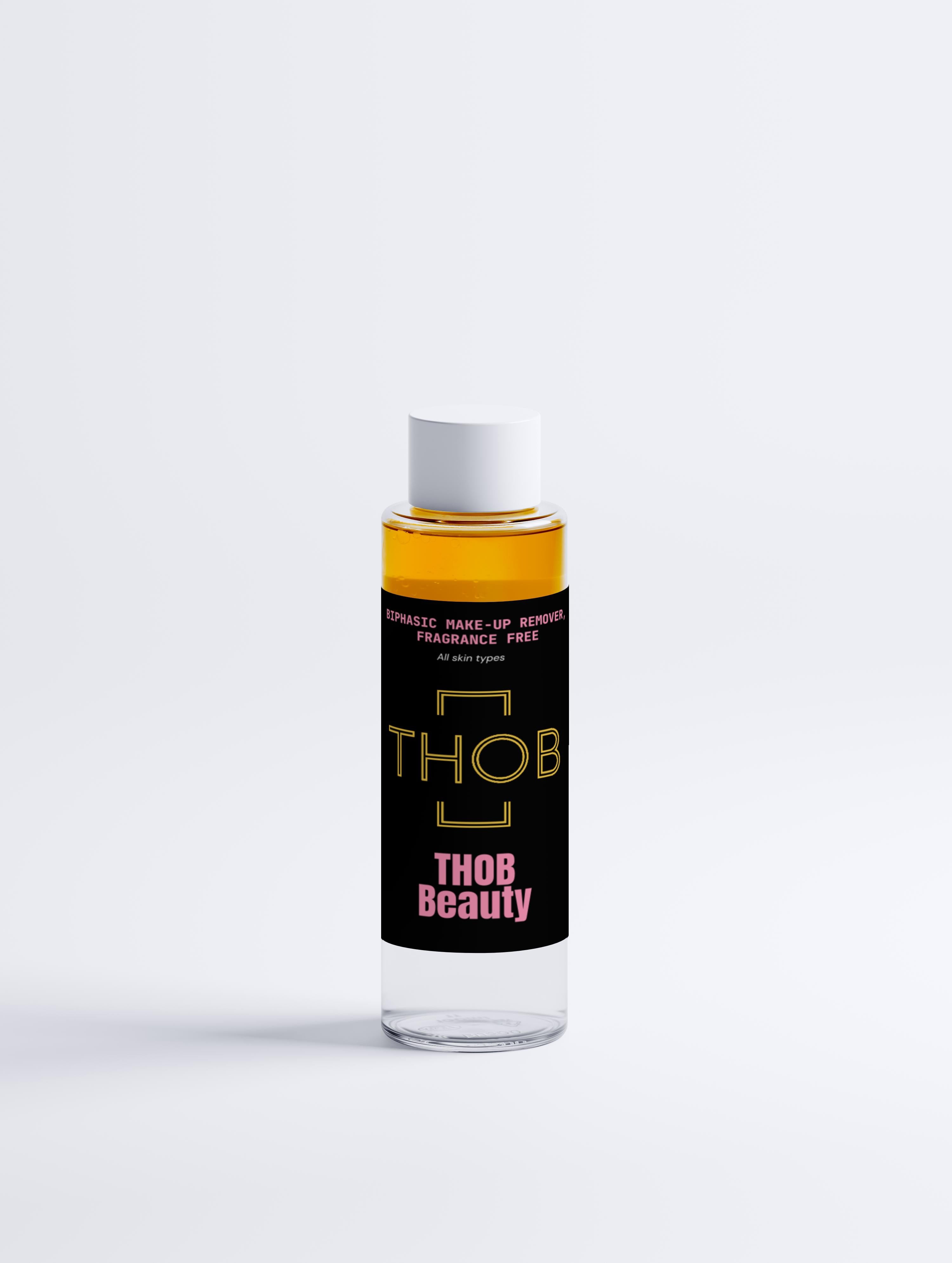 THOB Beauty BiPhasic Make-up Remover, Fragrance Free