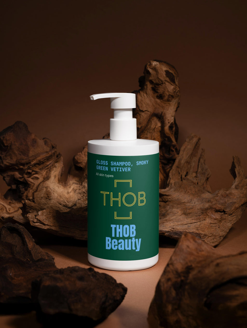 THOB beauty Gloss Shampoo, Smoky Green Vetiver
