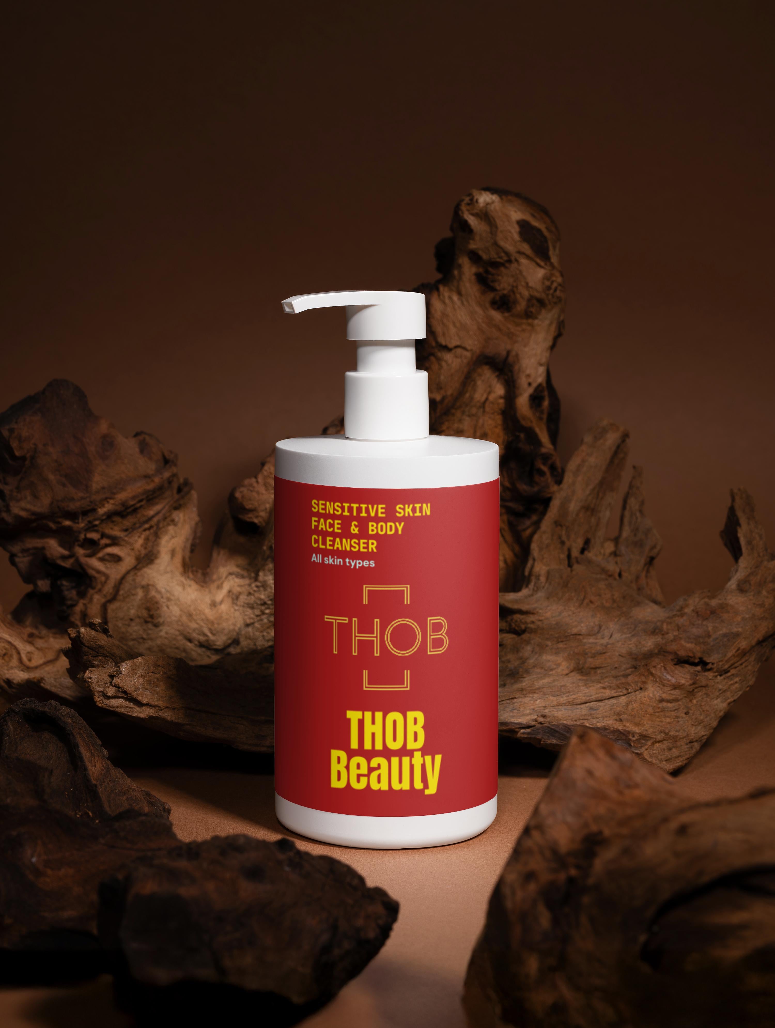 THOB Beauty Sensitive Skin Face & Body Cleanser