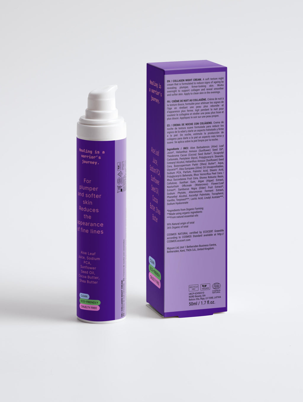 THOB Beauty Collagen Night Routine Collection Box