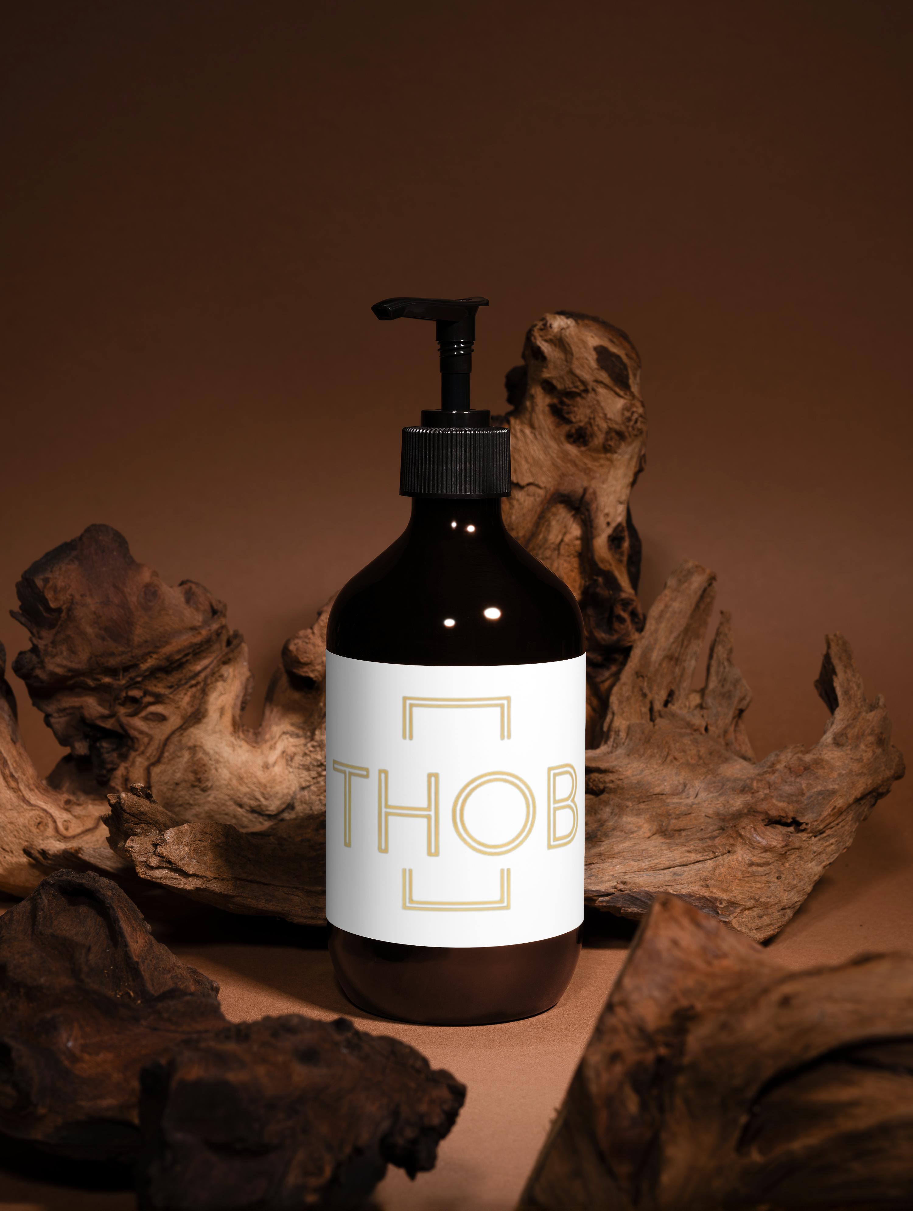 Hand & Body Wash, Peppermint & Dark Cedar