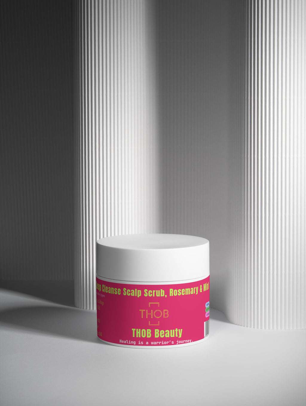 THOB Beauty Deep Cleanse Scalp Scrub, Rosemary & Mint