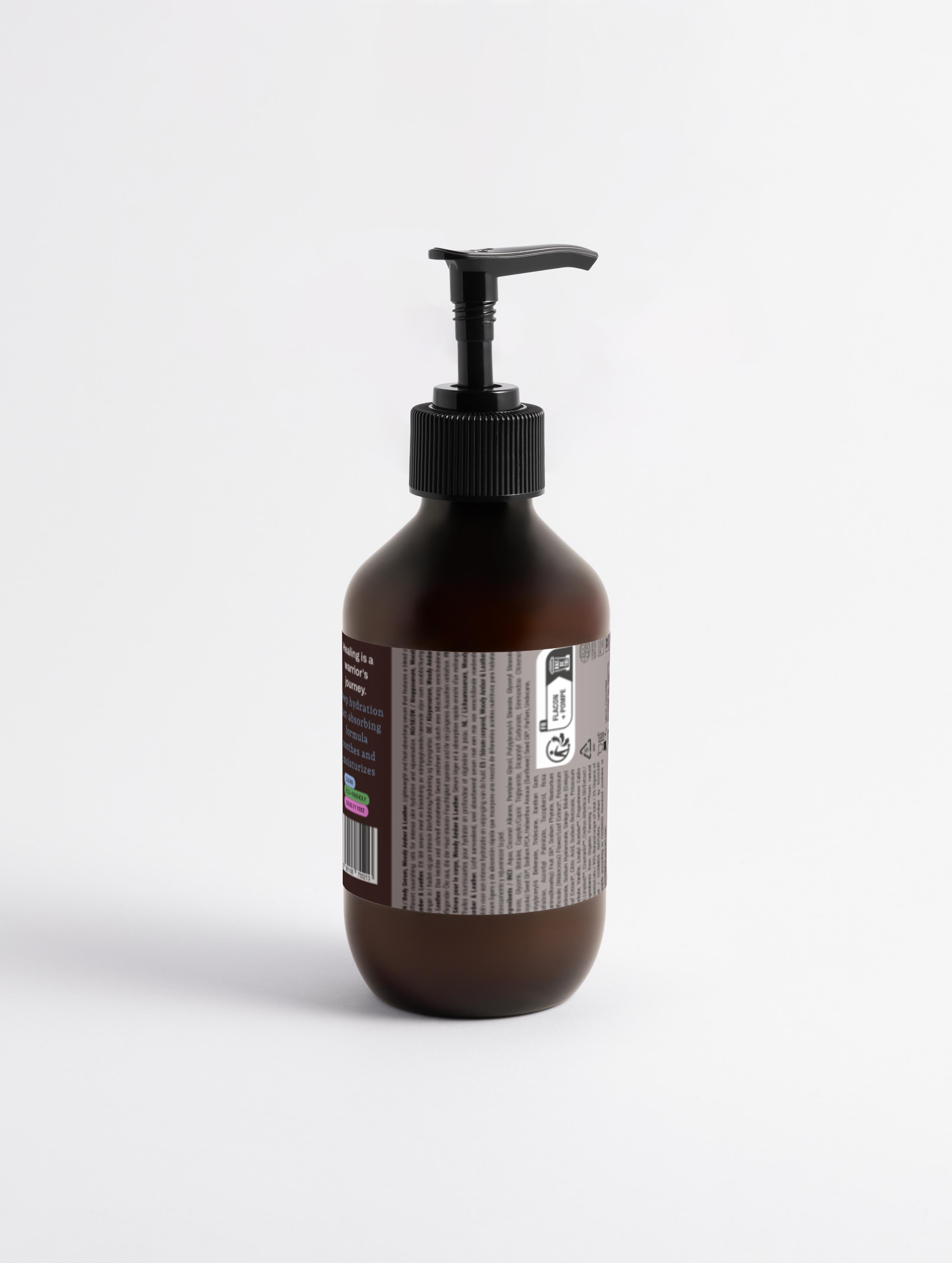 THOB Beauty Silk Skin Body Serum, Woody Amber & Leather