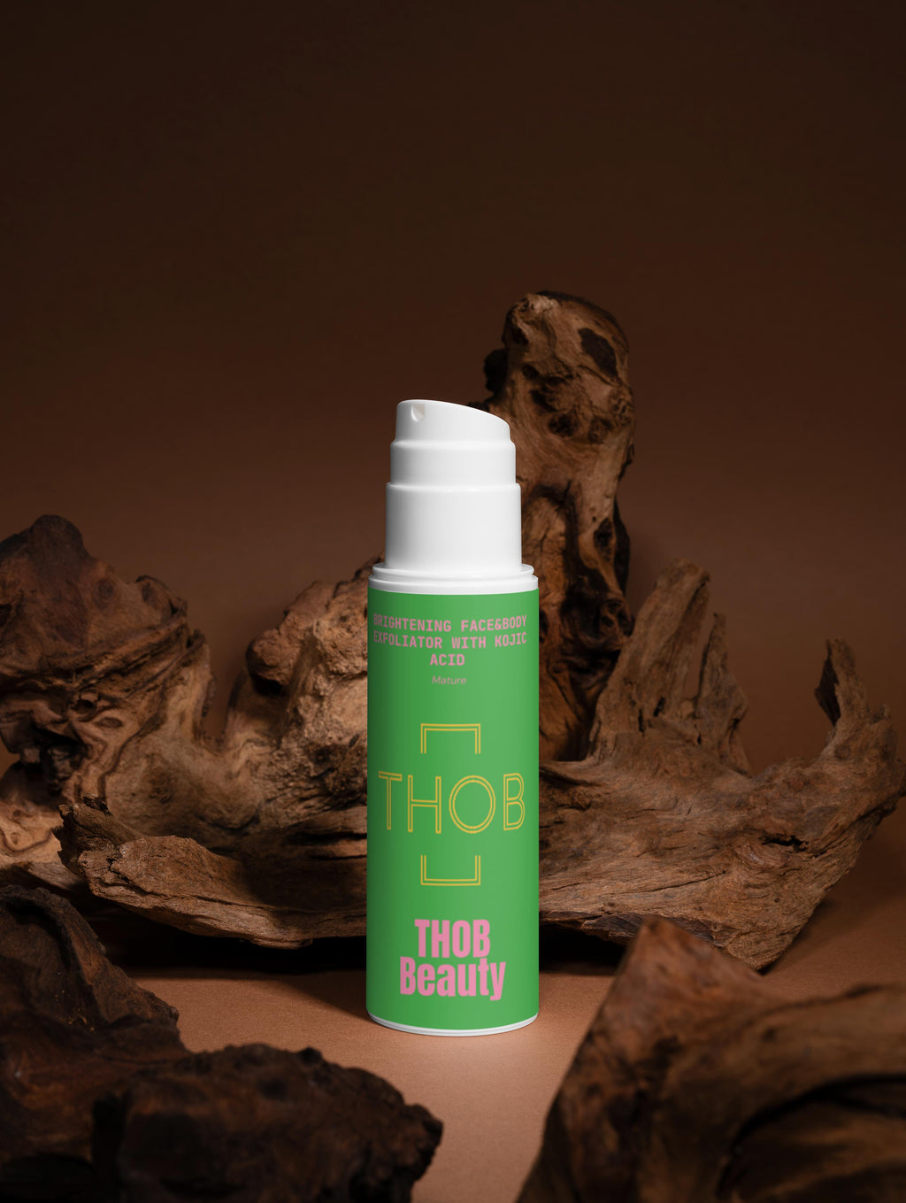 THOB Beauty Brightening Face&Body Exfoliator with Kojic Acid