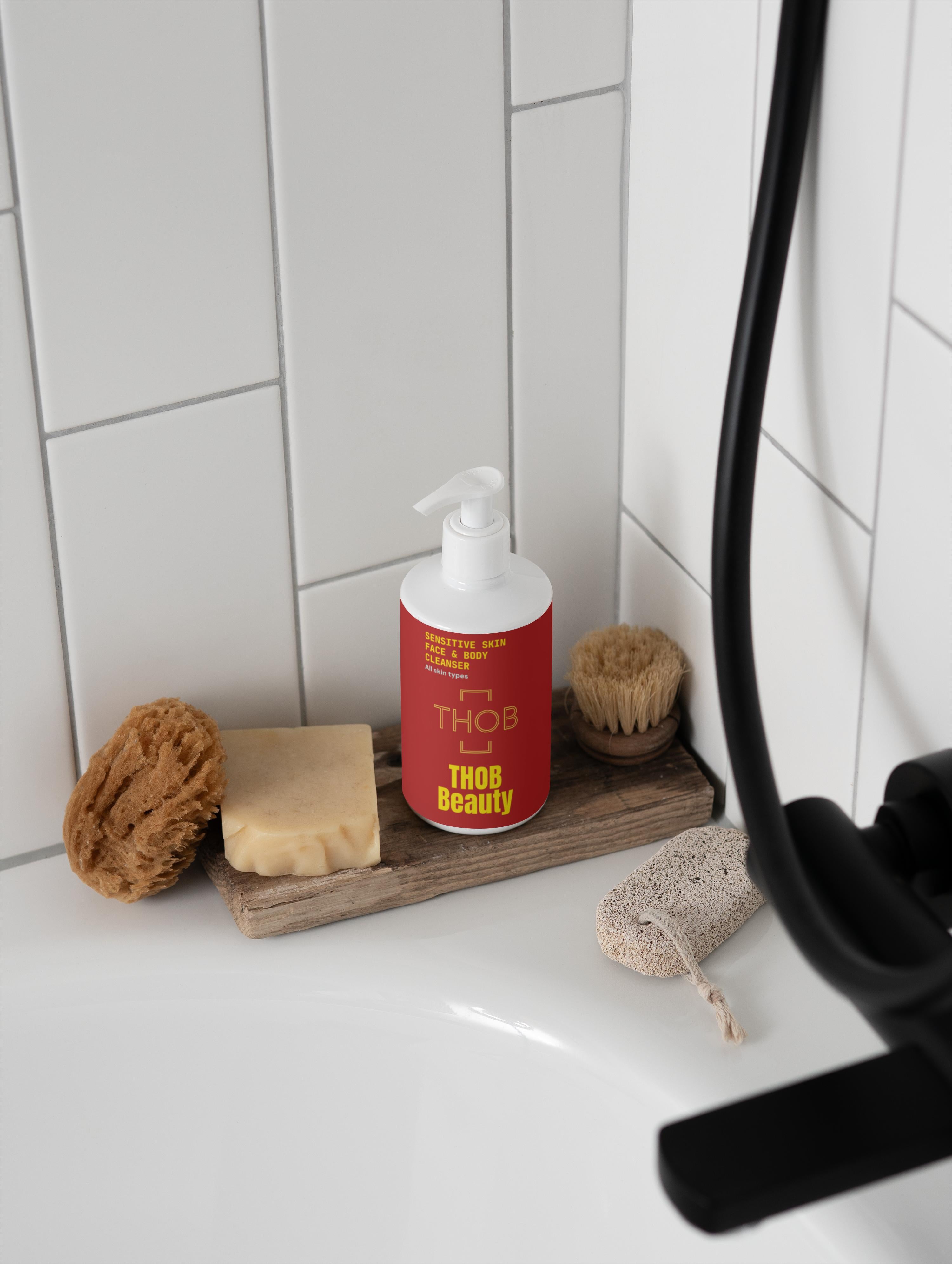 THOB Beauty Sensitive Skin Face & Body Cleanser