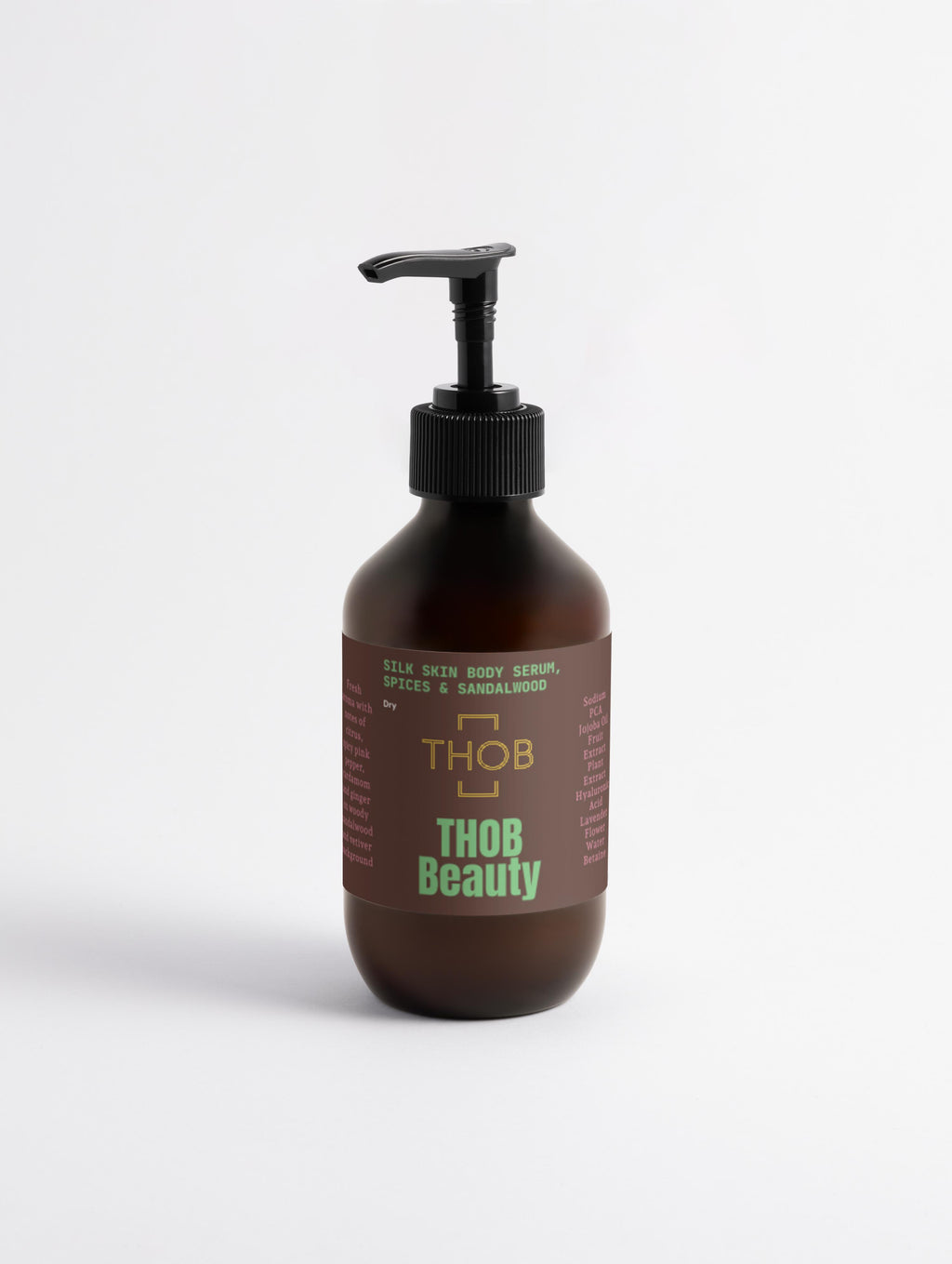 THOB Beauty Silk Skin Body Serum, Spices & Sandalwood