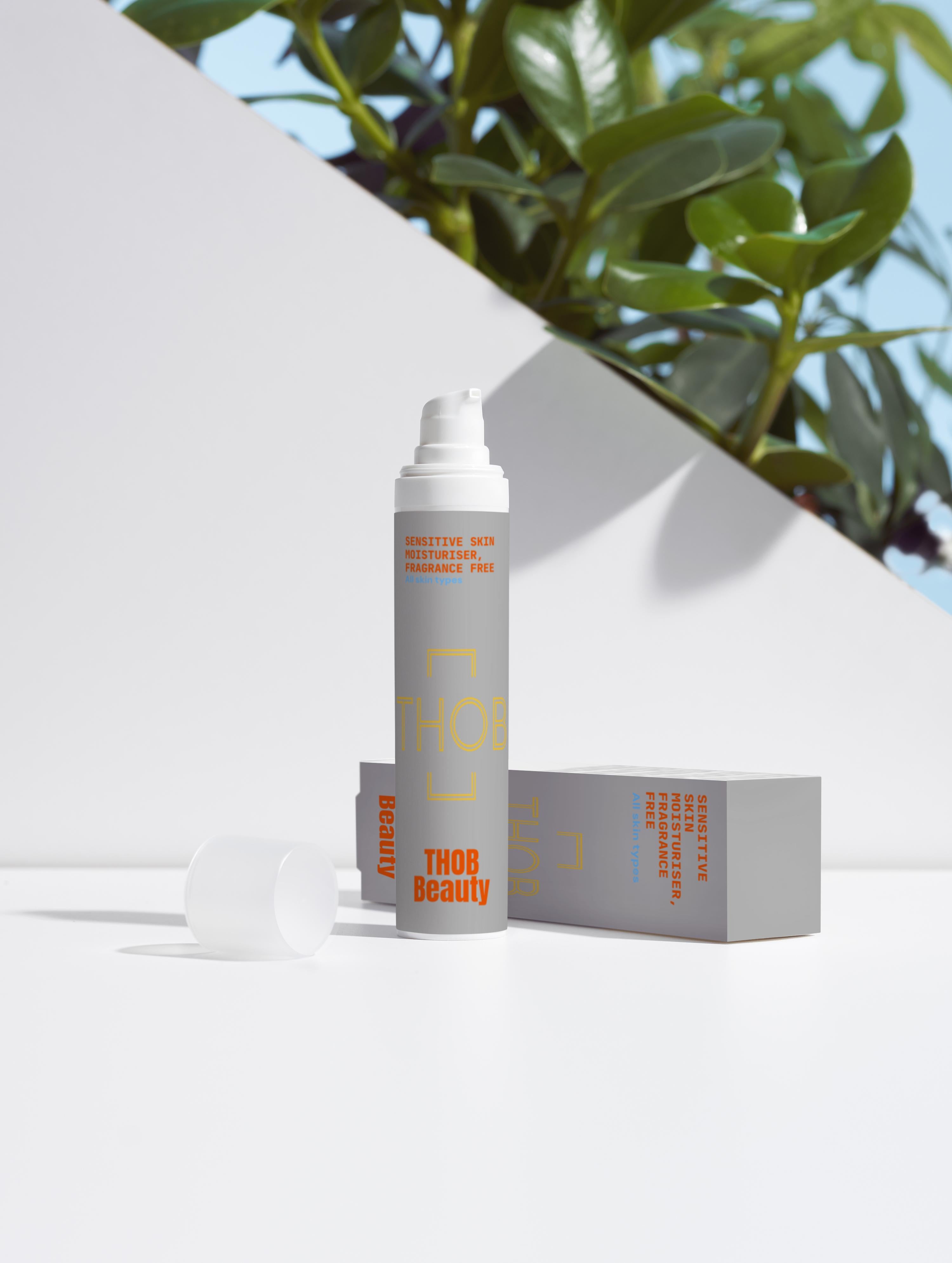 THOB Beauty Sensitive Skin Moisturiser, Fragrance Free