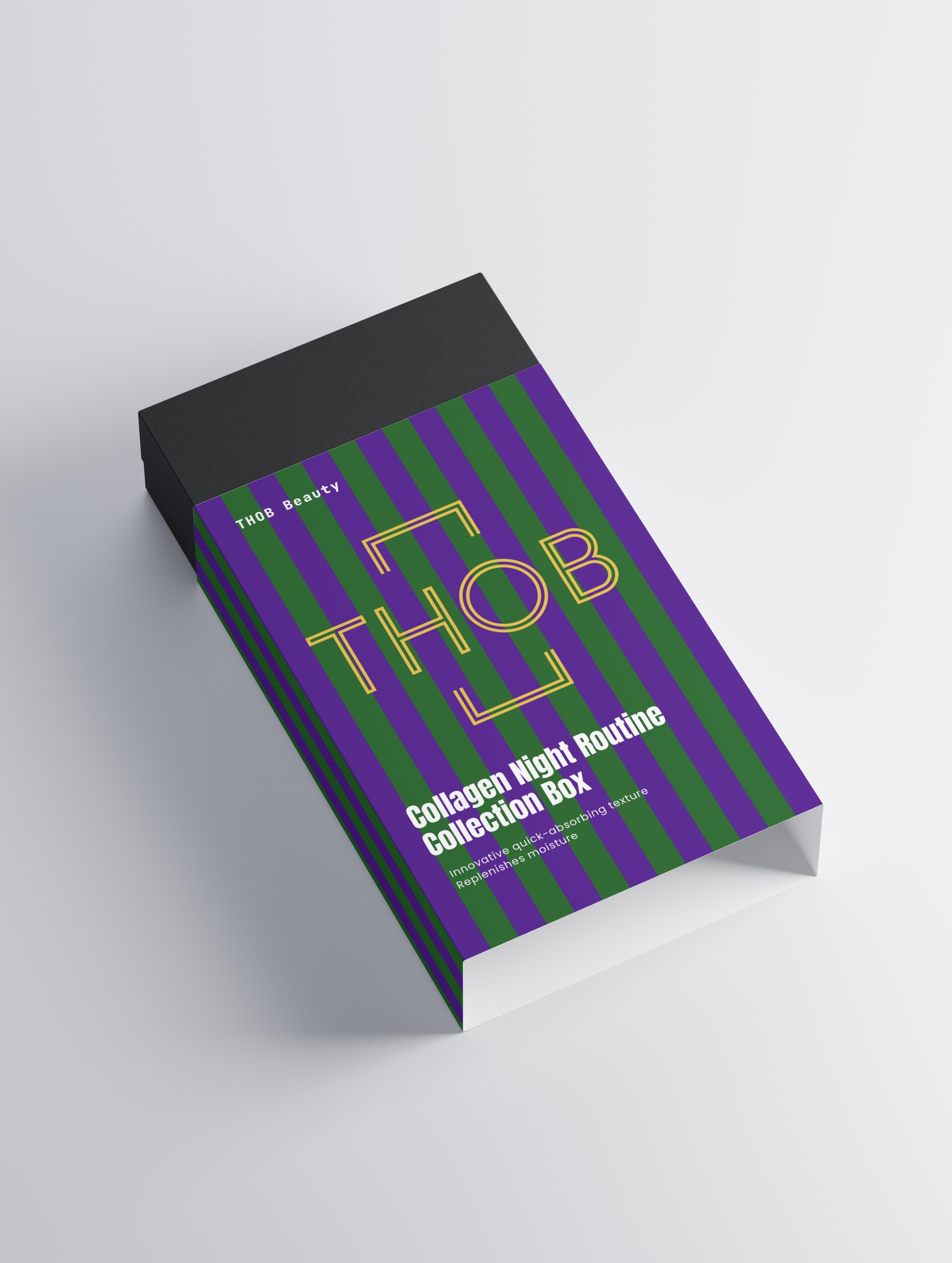 THOB Beauty Collagen Night Routine Collection Box