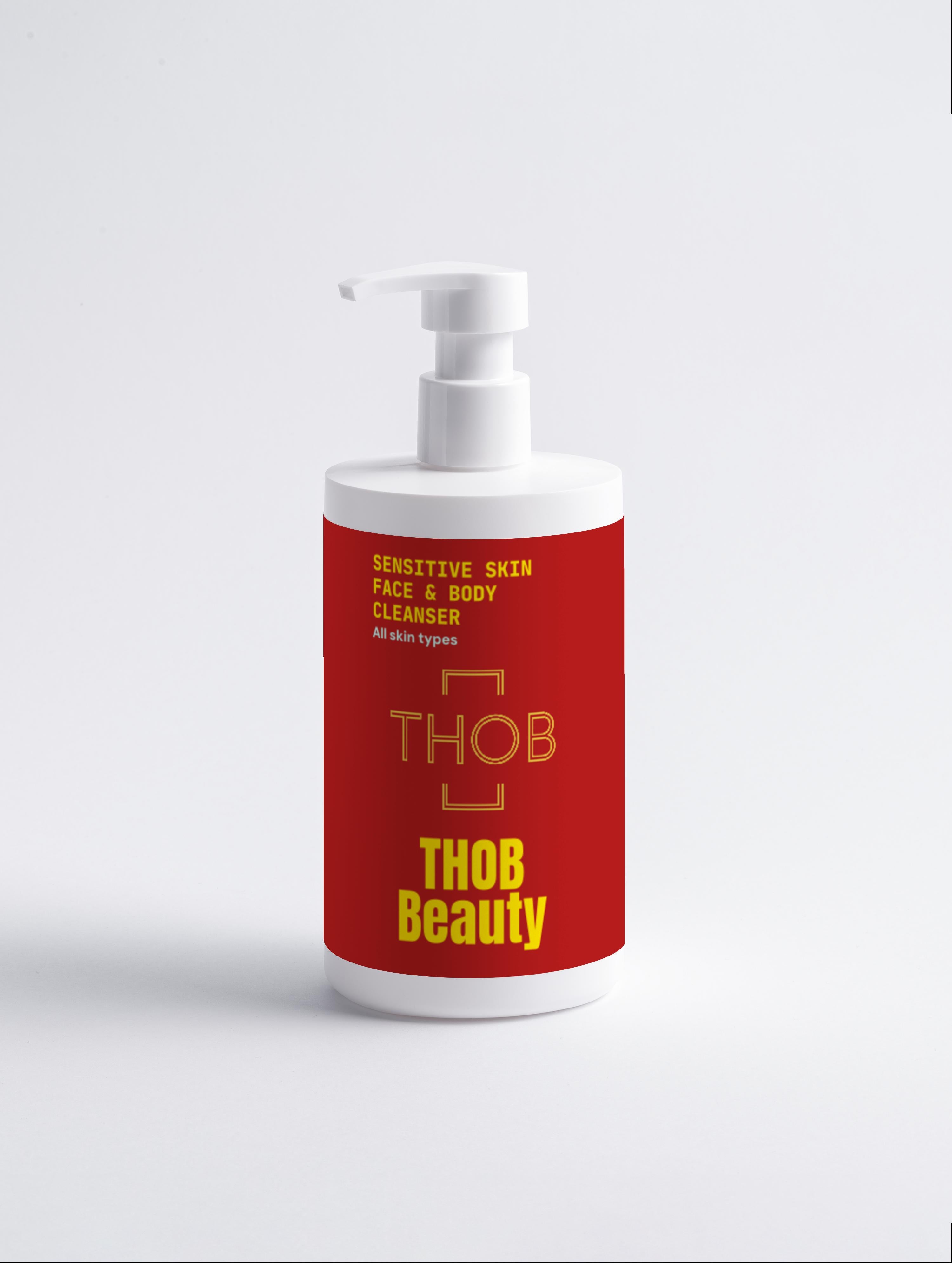 THOB Beauty Sensitive Skin Face & Body Cleanser