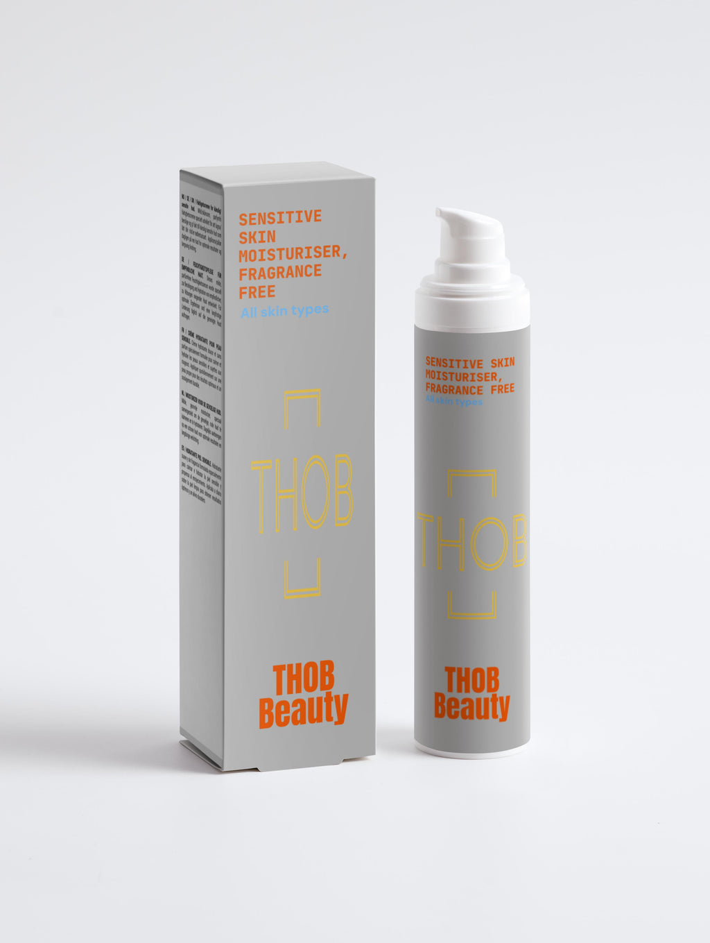 THOB Beauty Sensitive Skin Moisturiser, Fragrance Free