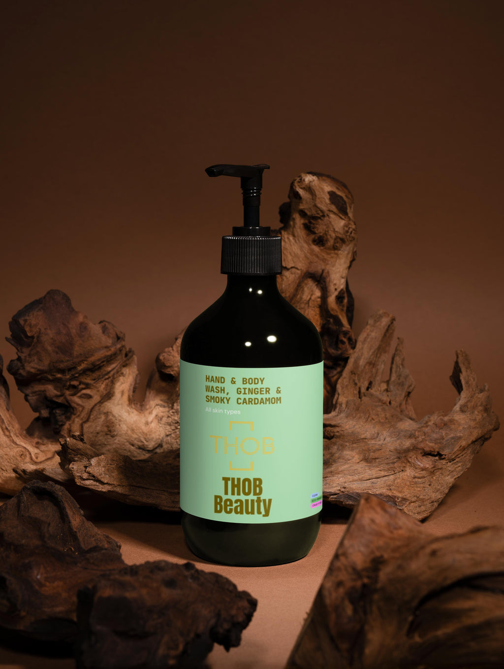 THOB Beauty Hand & Body Wash, Ginger & Smoky Cardamom