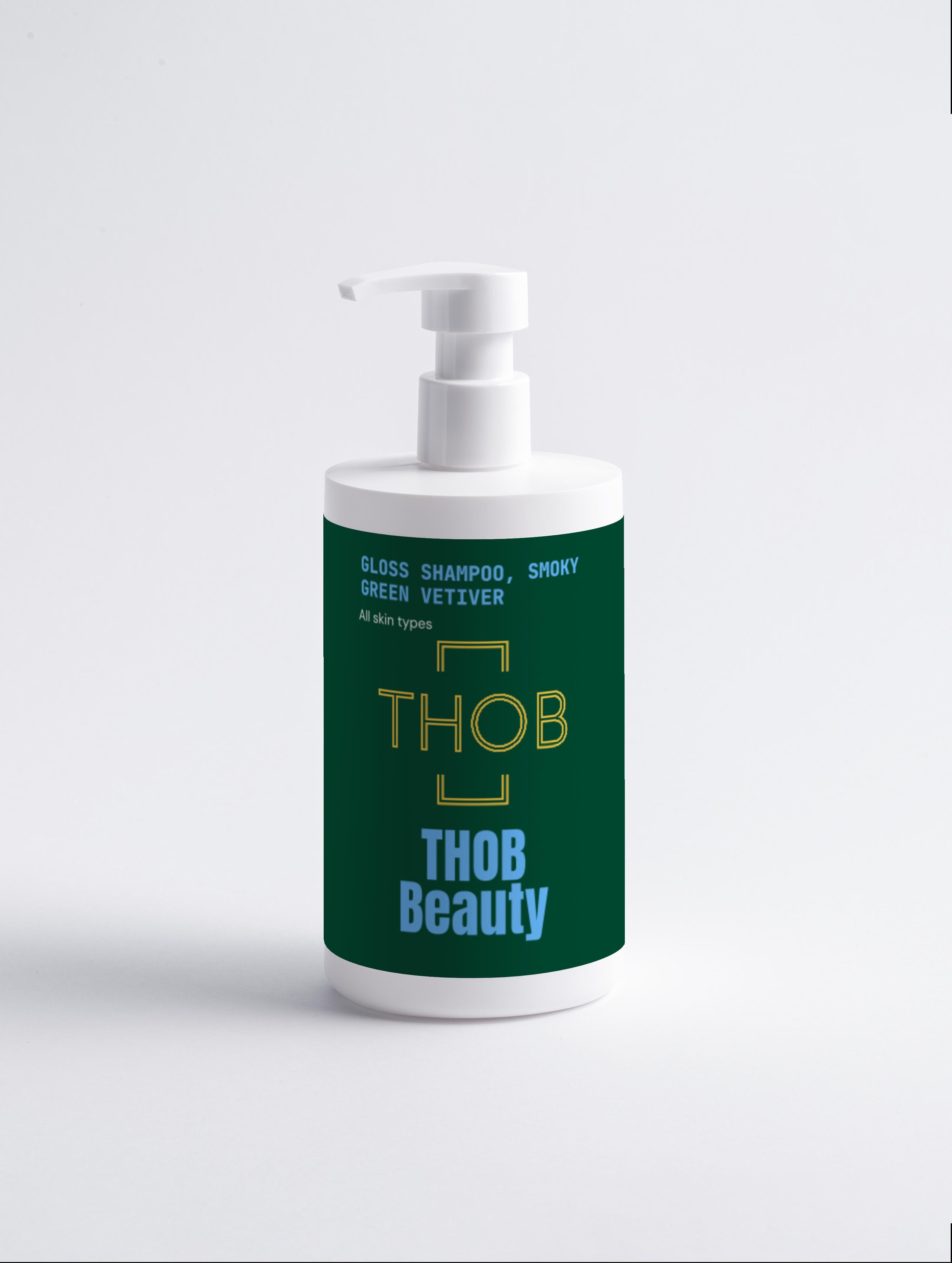 THOB beauty Gloss Shampoo, Smoky Green Vetiver