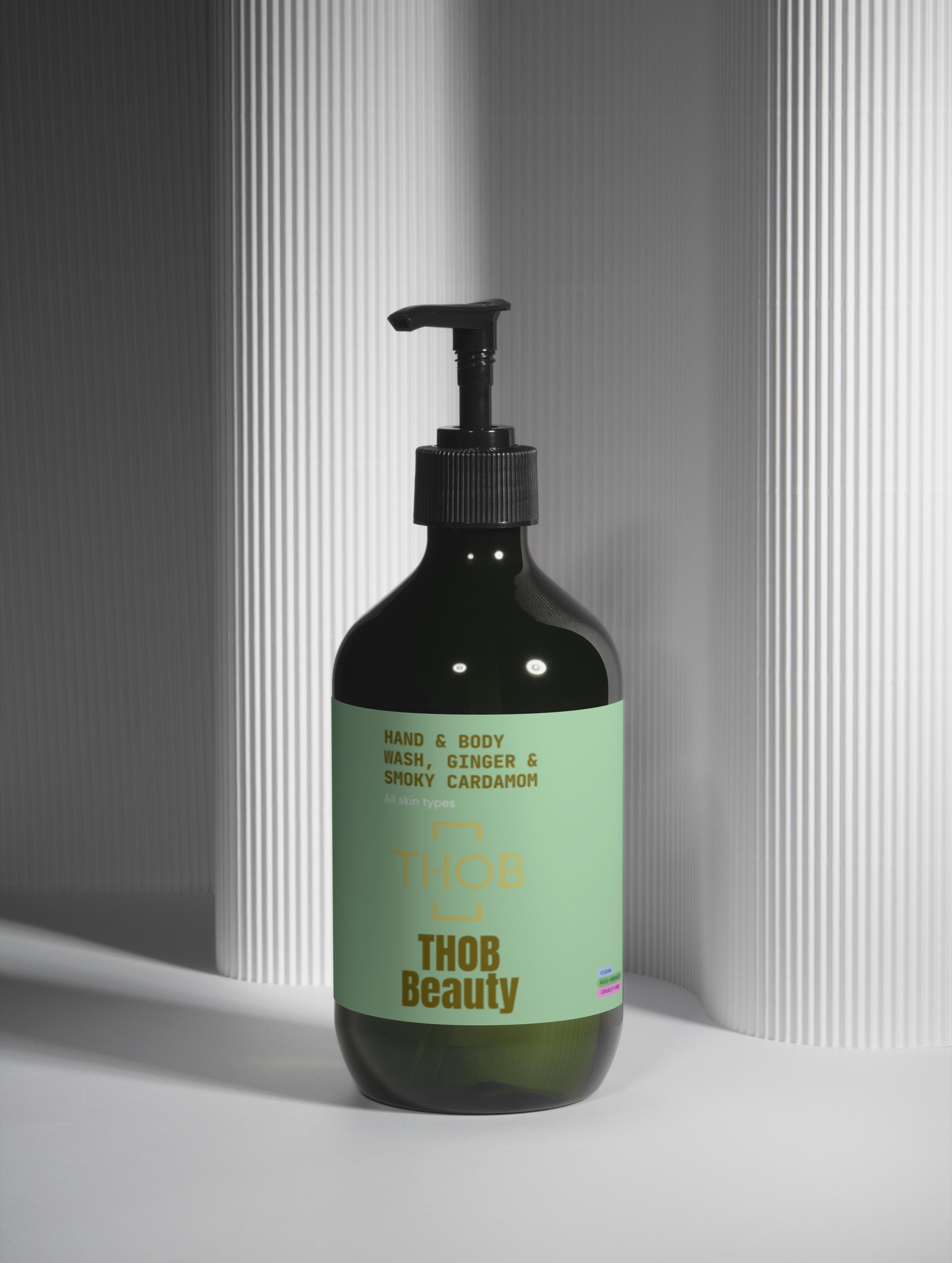 THOB Beauty Hand & Body Wash, Ginger & Smoky Cardamom