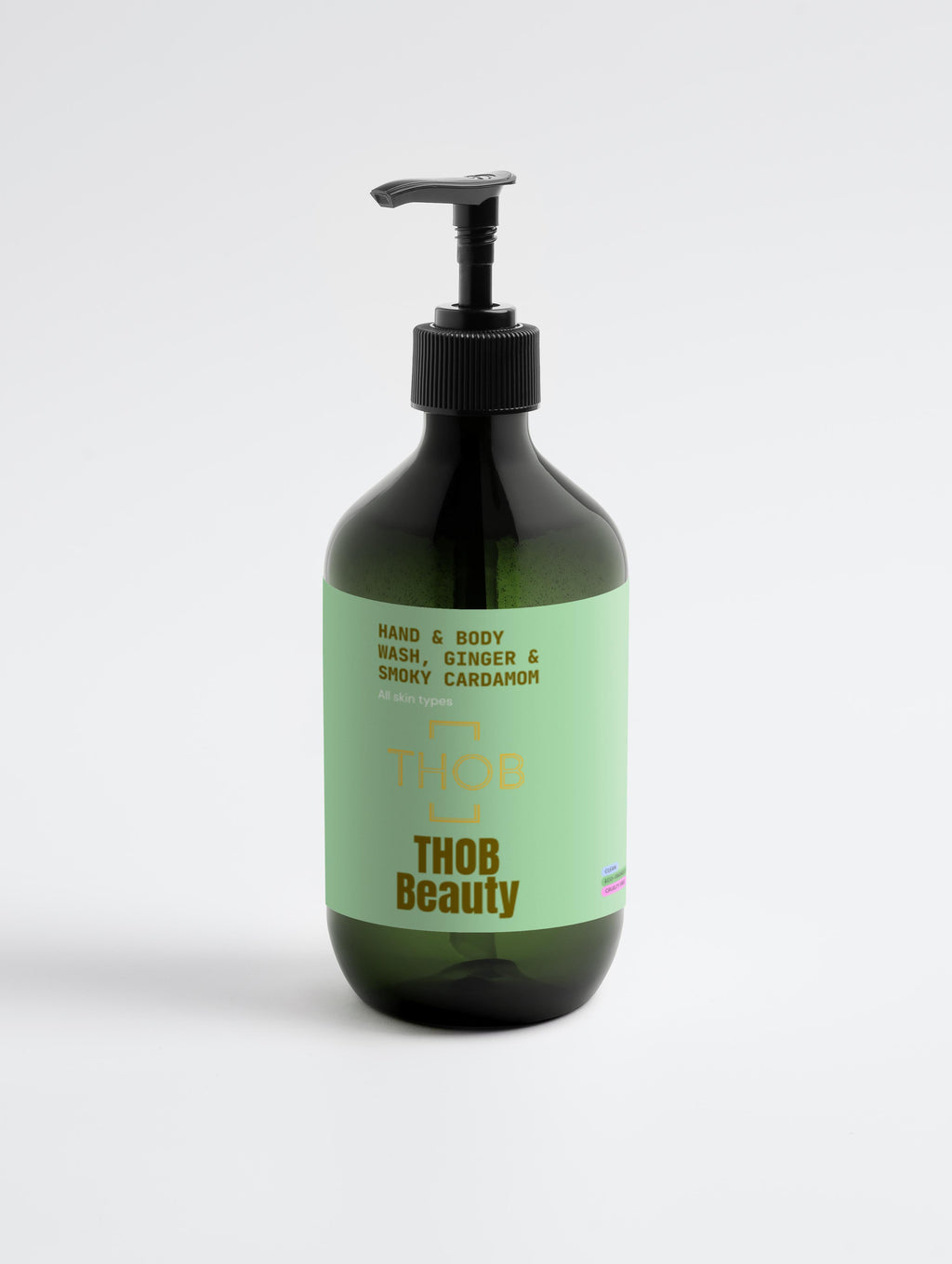 THOB Beauty Hand & Body Wash, Ginger & Smoky Cardamom