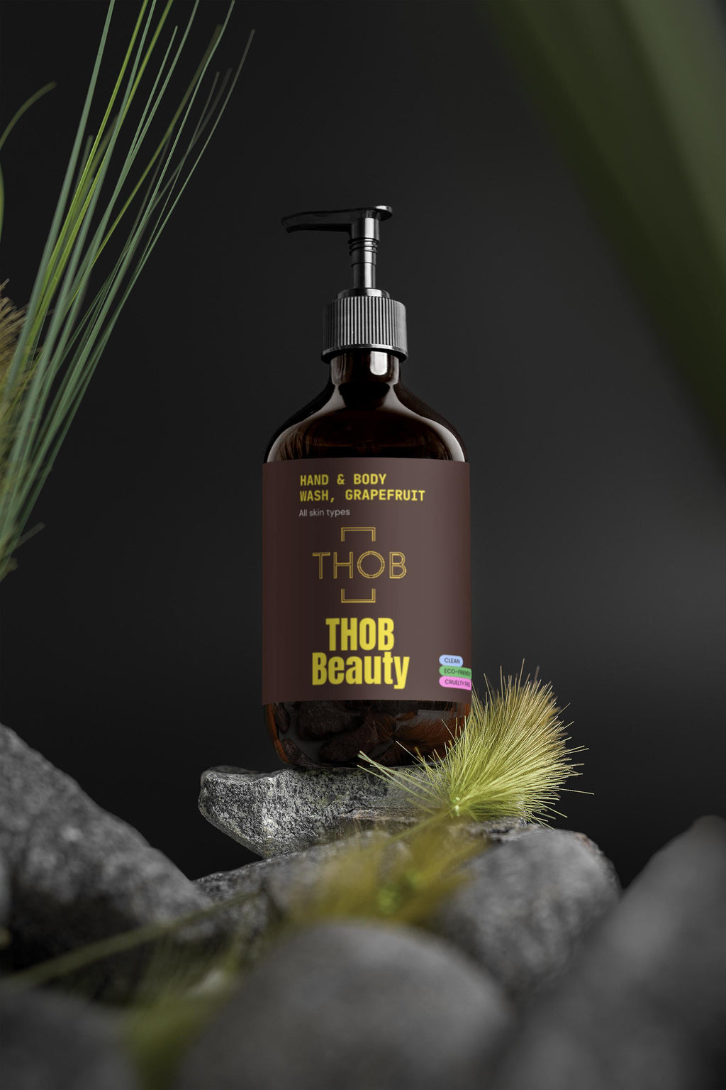THOB Beauty Hand & Body Wash, Grapefruit