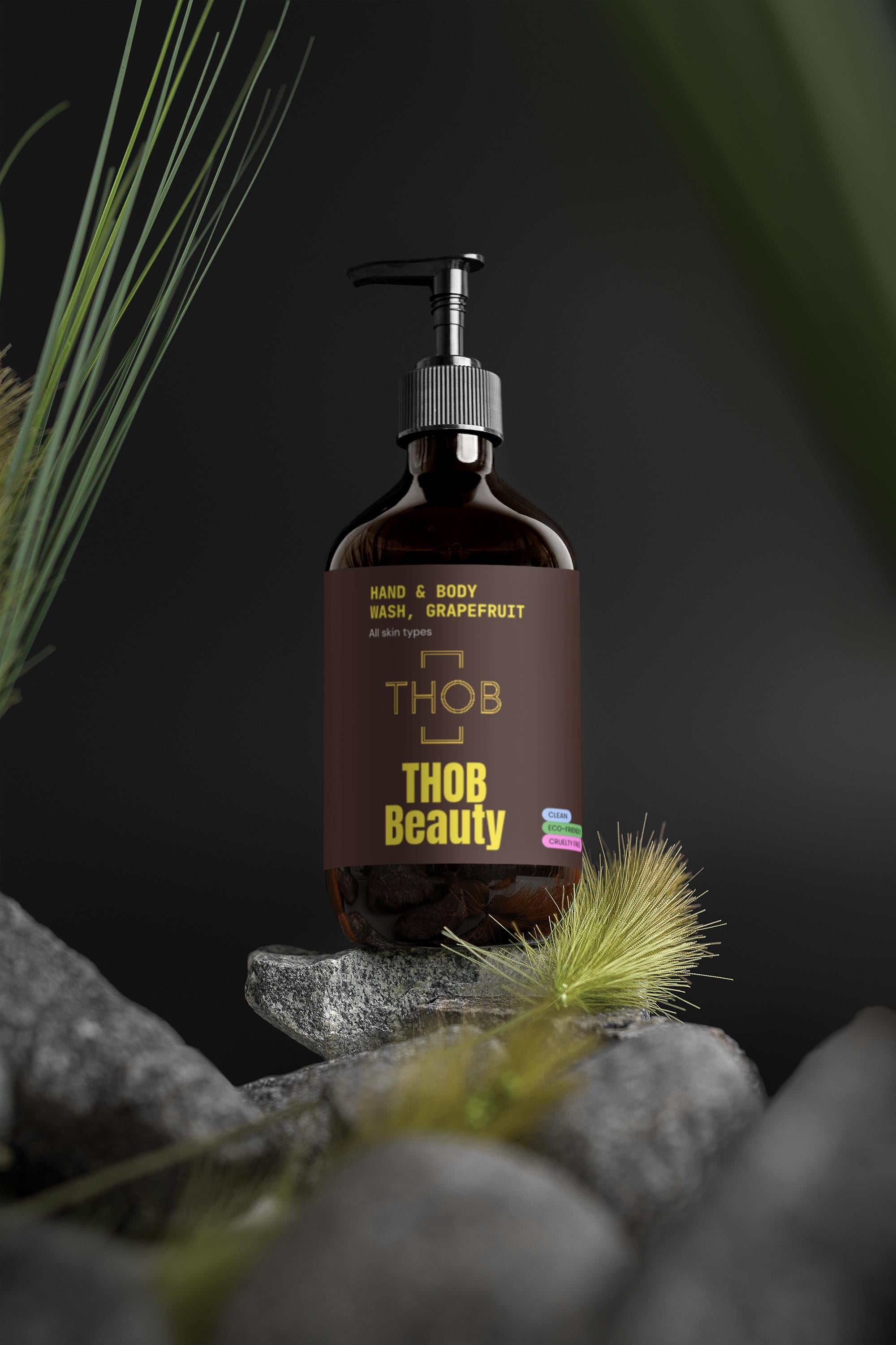 THOB Beauty Hand & Body Wash, Grapefruit