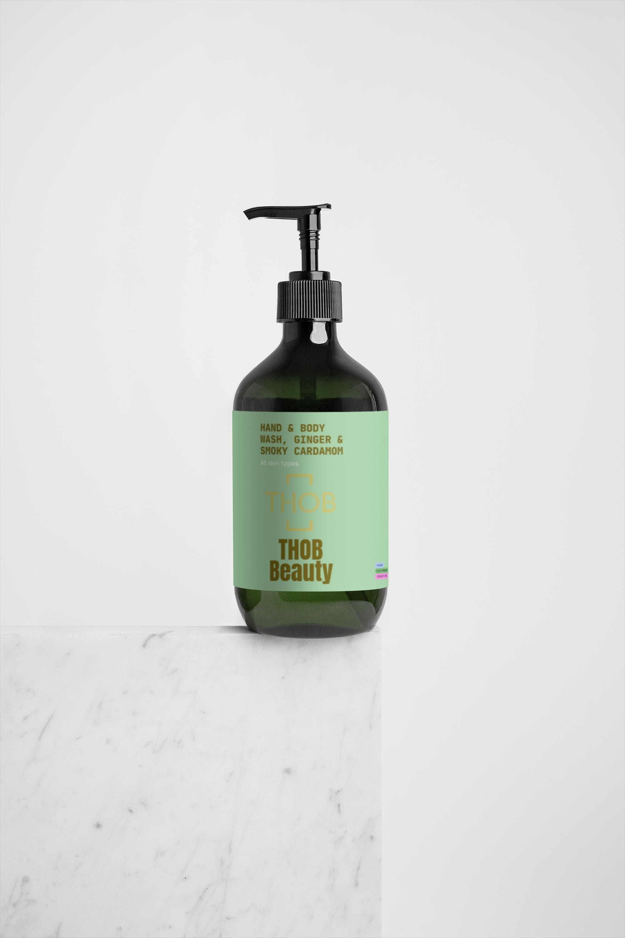 THOB Beauty Hand & Body Wash, Ginger & Smoky Cardamom