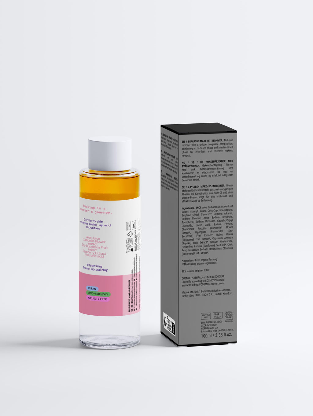 THOB Beauty BiPhasic Make-up Remover, Fragrance Free