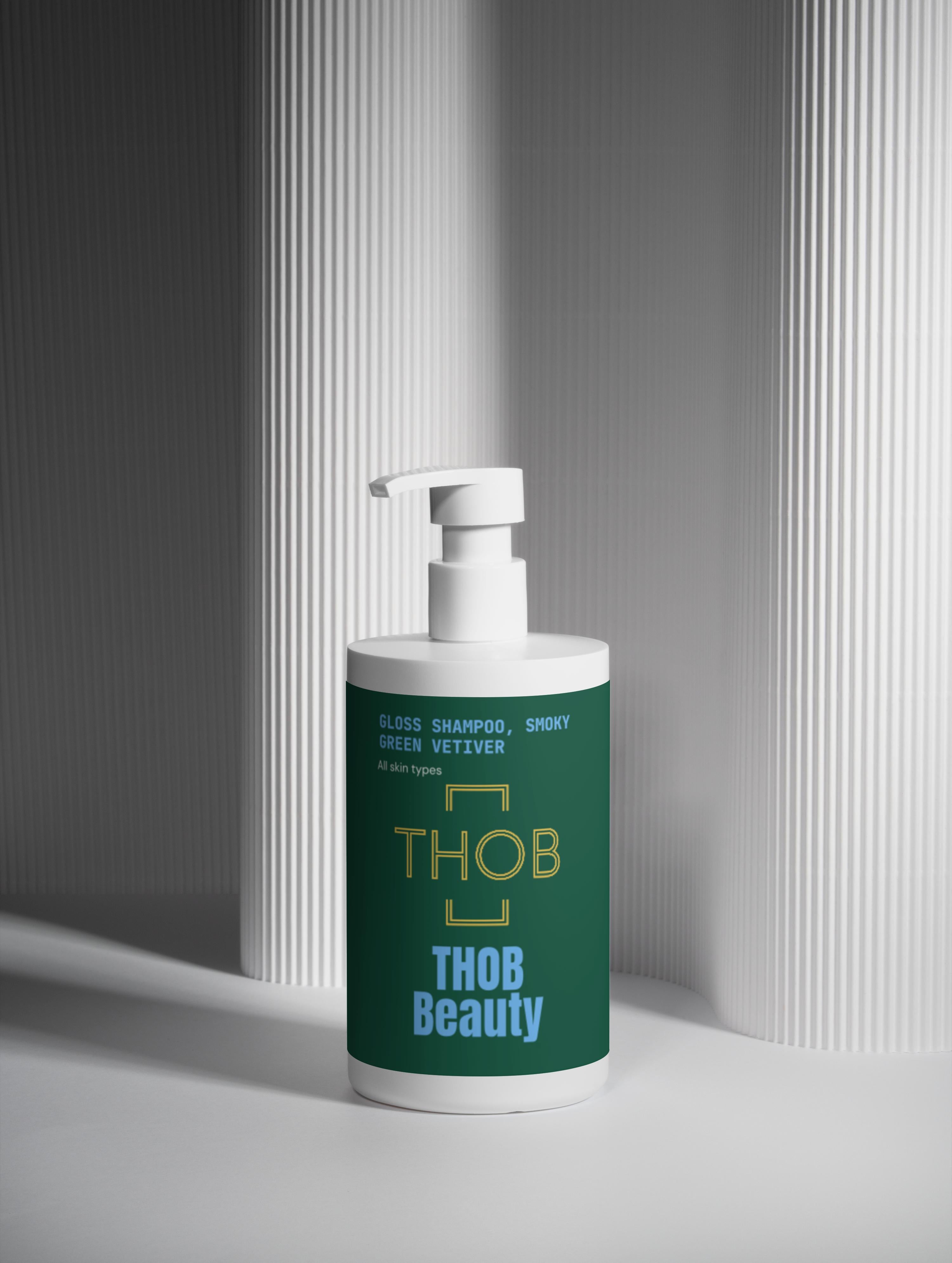 THOB beauty Gloss Shampoo, Smoky Green Vetiver